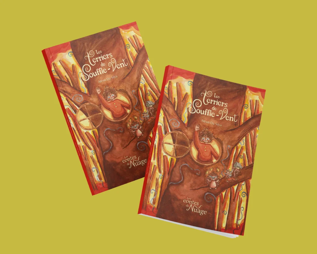 les terriers de souffle vent mockup album livre alexis da silva les contes de nuage edition
