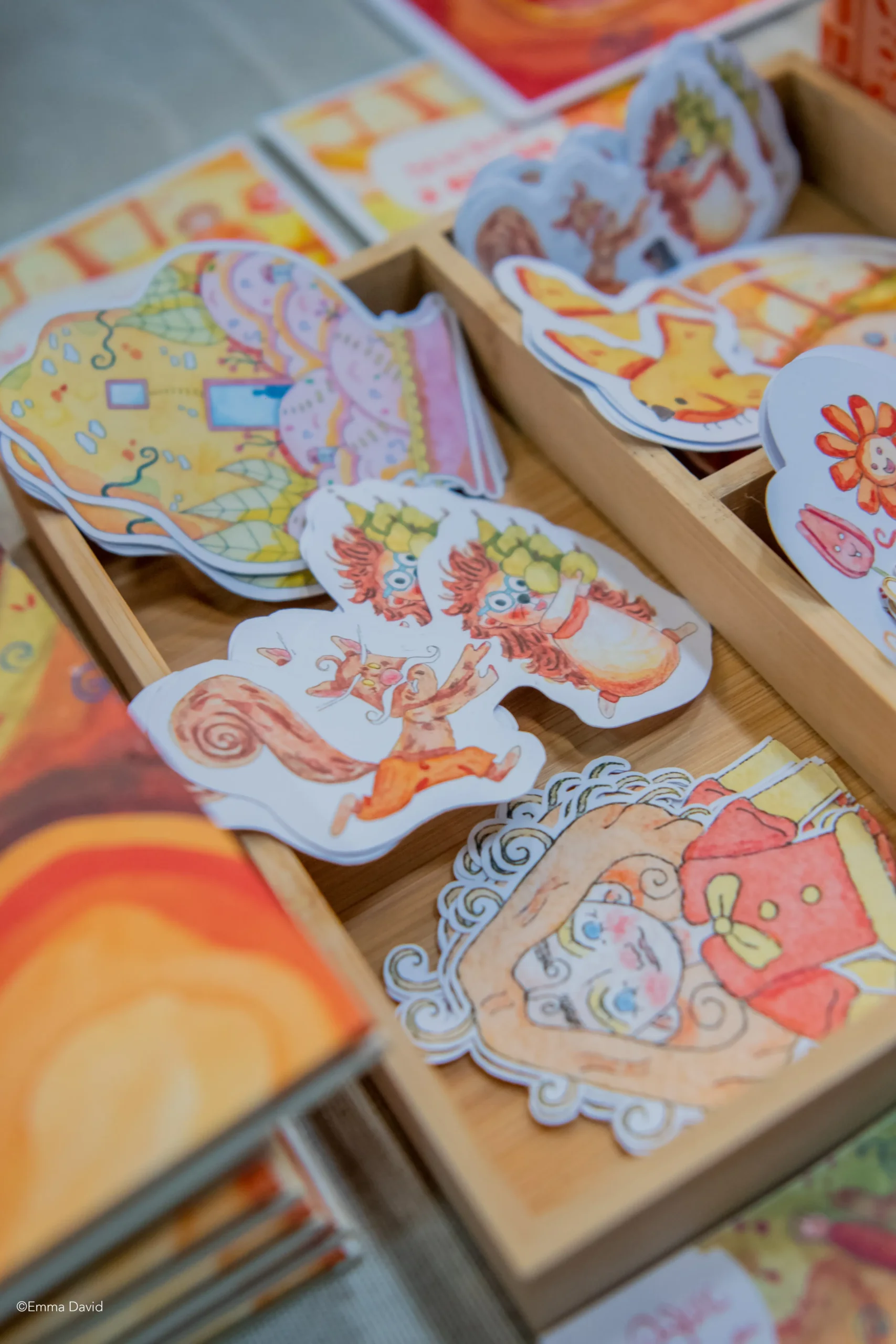 stickers alexisdasilva lescontesdenuage capucine eden monsieurgrognon monsieurronchon lesterriersdesoufflevent lacitefertile dedicace