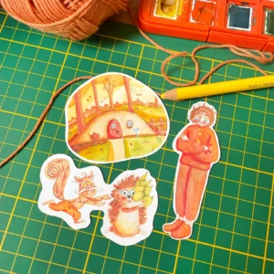 Lot de stickers « Souffle-Vent »