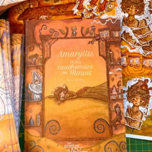 Livre « Amaryllis et les Cauchemars de Minuit » de Alexis Da Silva