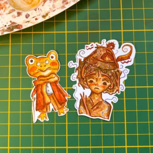 Lot de stickers « Amaryllis et les Cauchemars de Minuit »