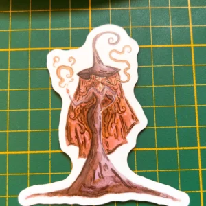 Lot MAXI STICKERS « Lune & Sorcière »